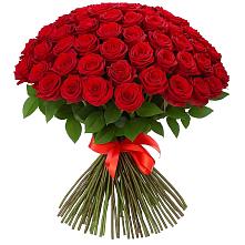 Букет Красные розы Блэк Меджик #REPLACE_PRED# Пено