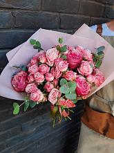 Букет цветов из:  Розы в Пено